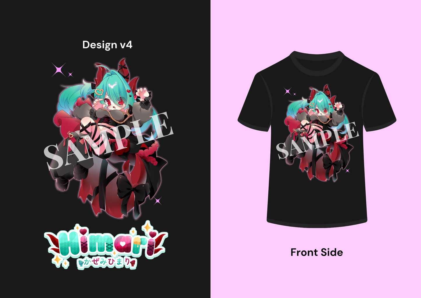 Moe Himari T-Shirt (Fuwa Fuwa ver.)
