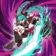 YU-GI-OH Himari Holographic Acrylic Keychain