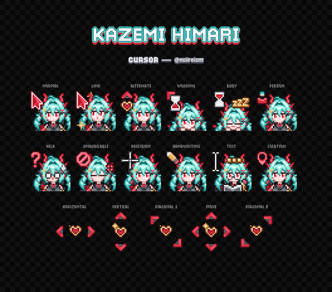 Kazemi Himari Mouse Cursor