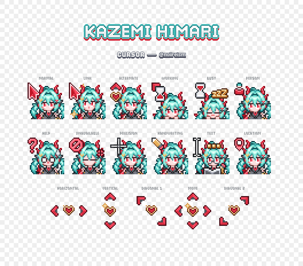 Kazemi Himari Mouse Cursor